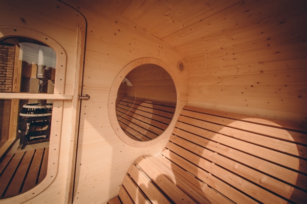 Sauna Havs 9 m2 - Indgang Højre side